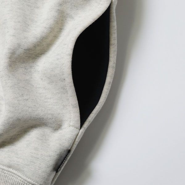 COLLEGE HIGHNECK ZIPHOOD-SWEAT