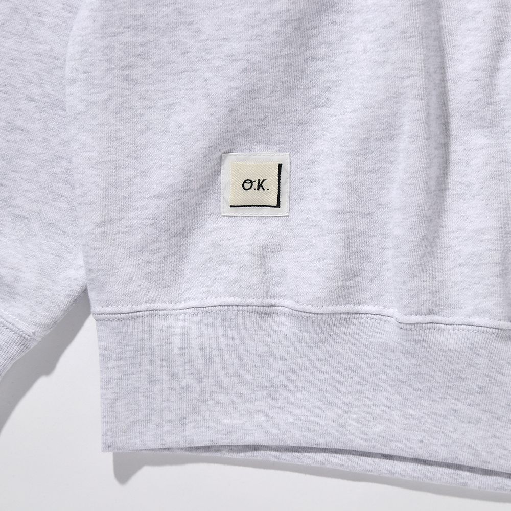 ［PDSxO.K.］あいつ手振り刺繍BIGトレーナー