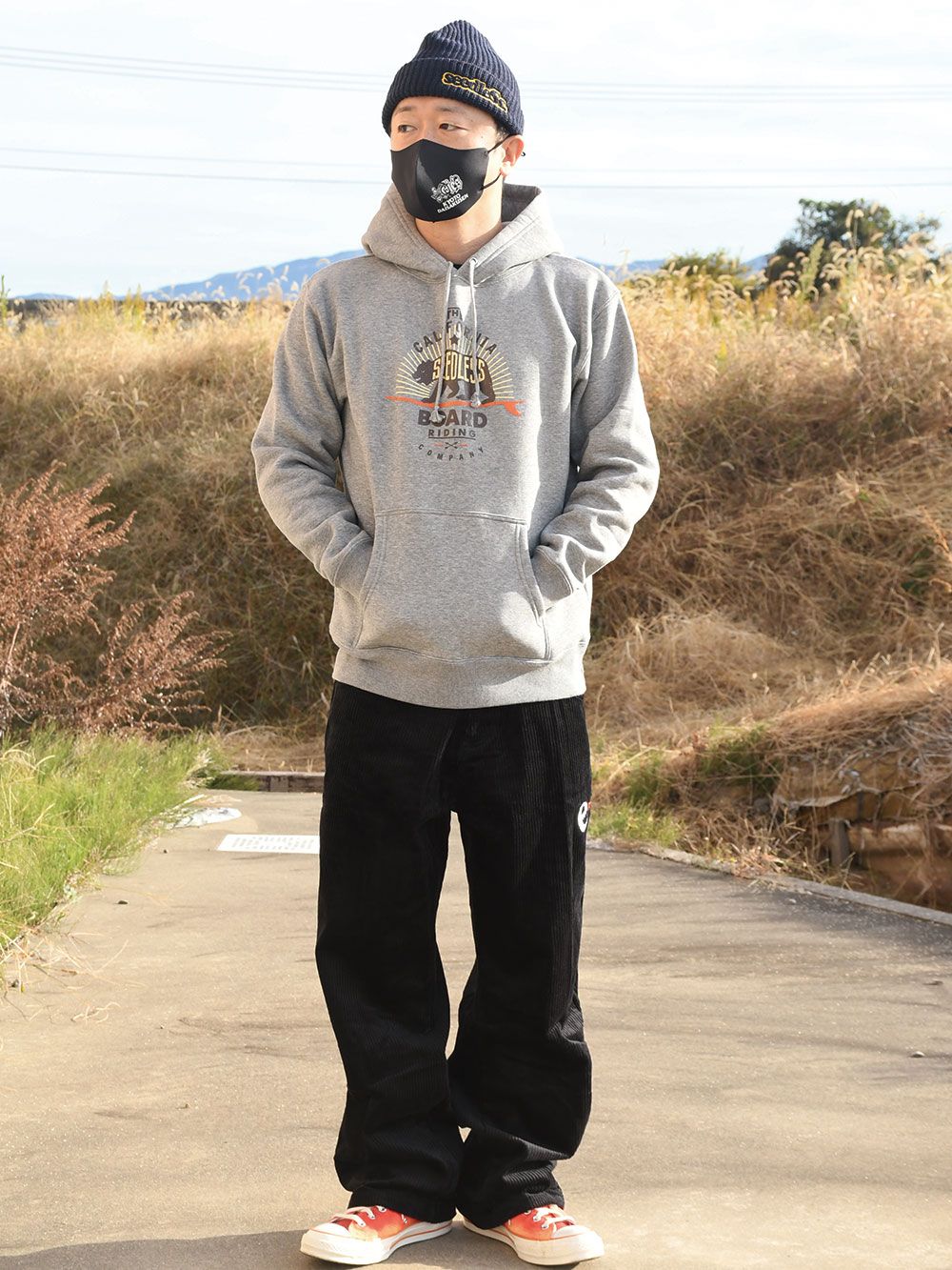 sd california Bear surf hoody
