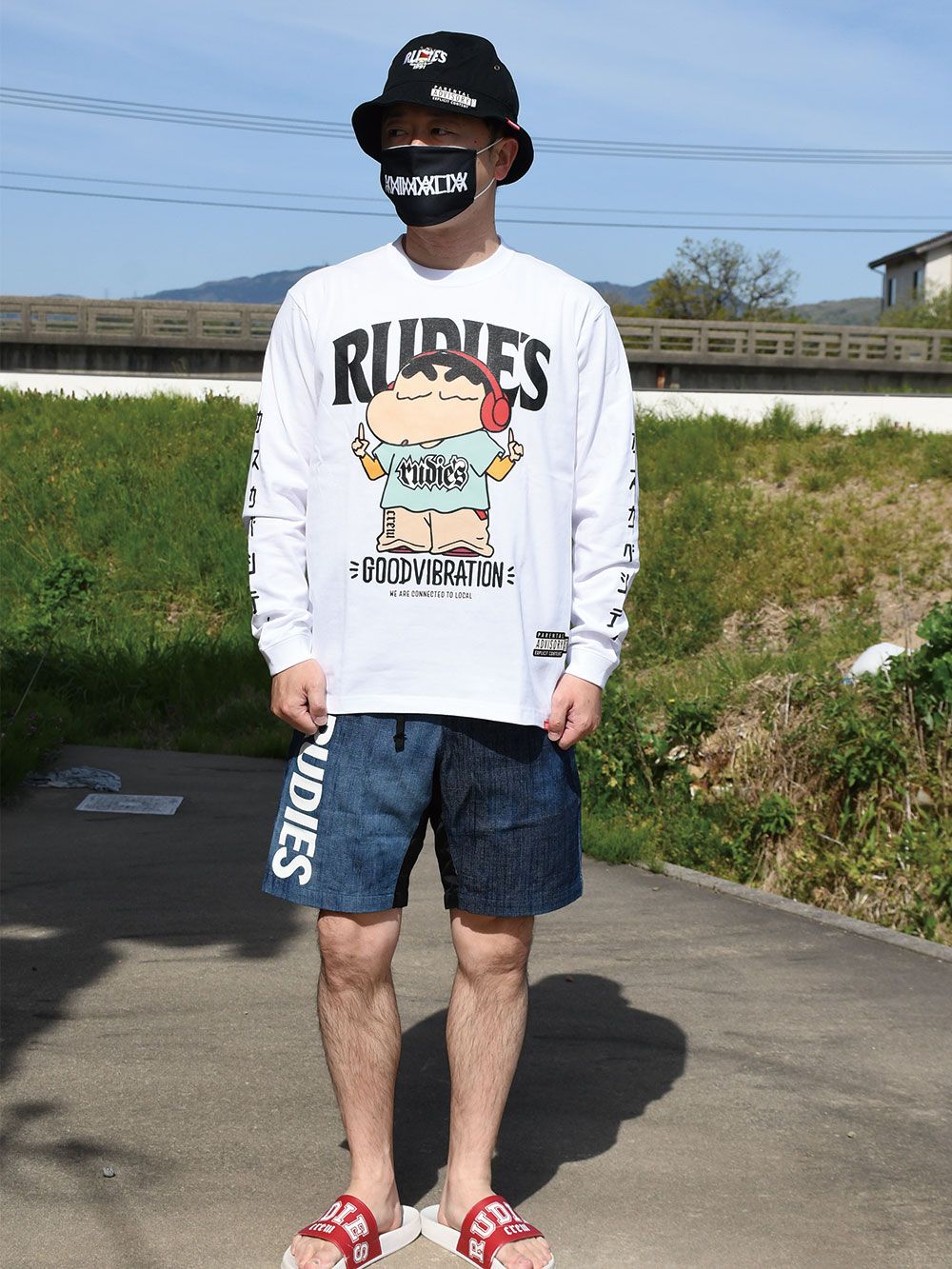 RUDIE'S x CRAYON SHINCHAN HEADPHONE LS-T