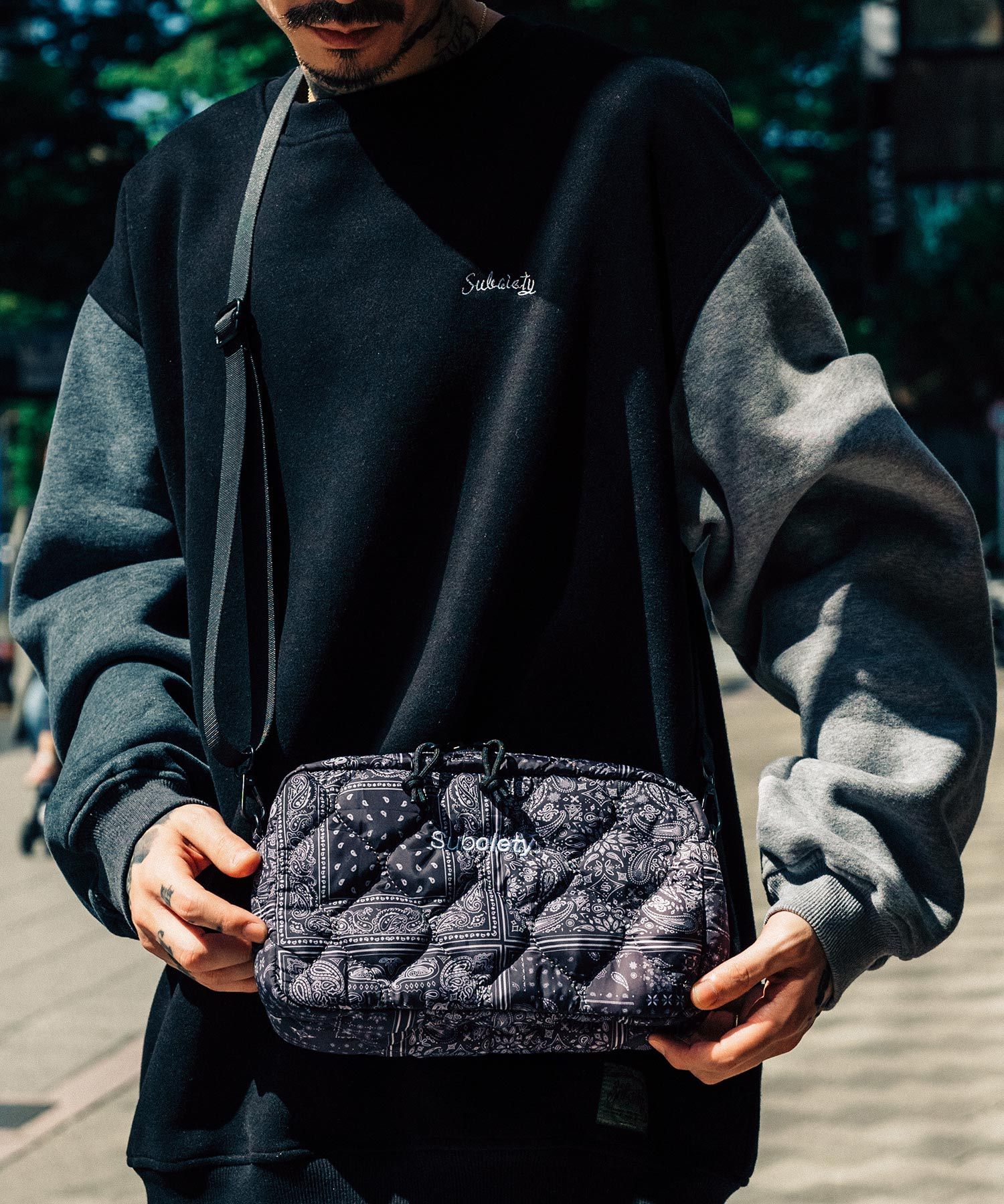 QUILTED BODY-BAG