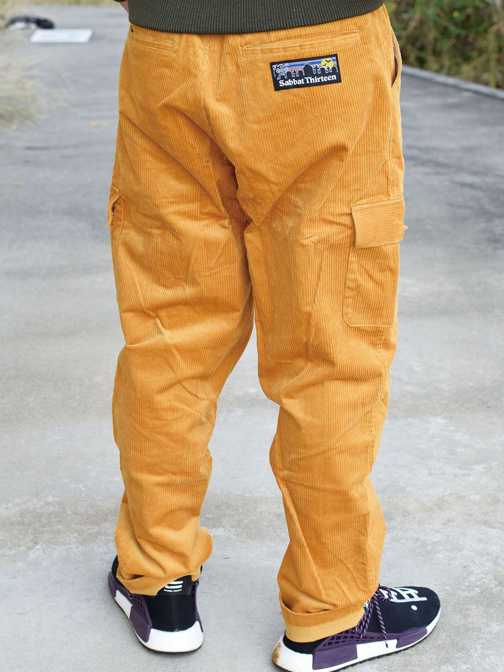 GHOST CORDUROY CARGO-PANTS