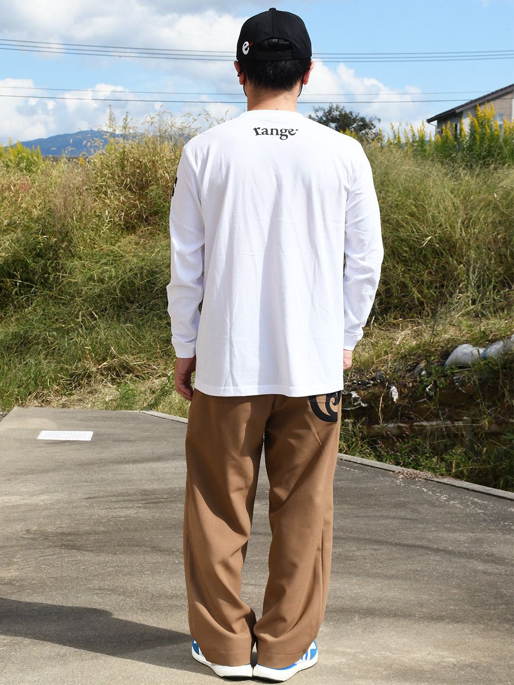 rg walking like an Egyptian LS tee