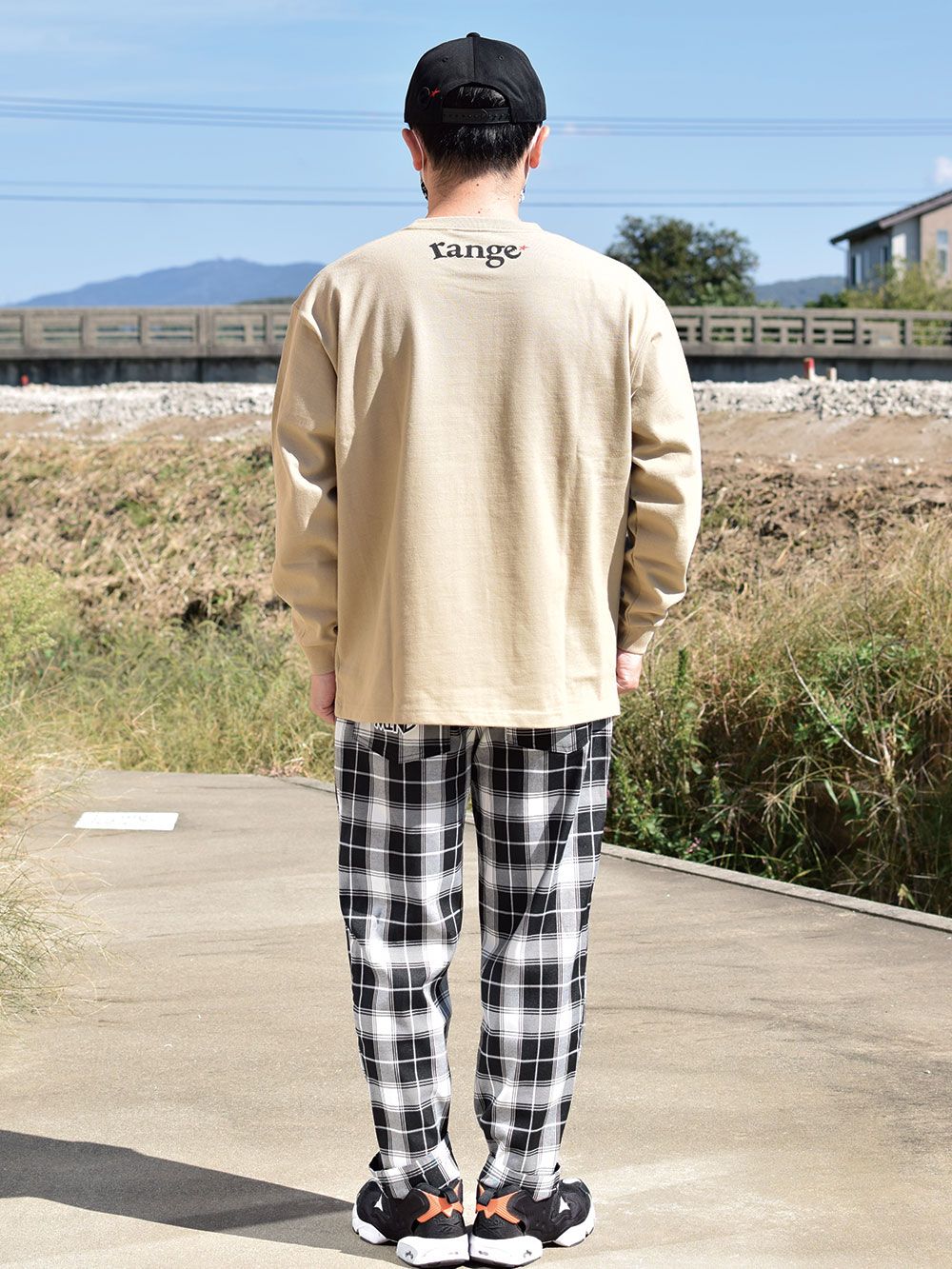 10.2oz big size batt mark LS tee