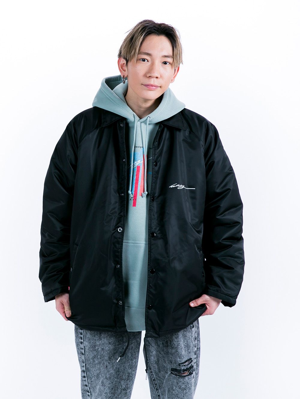 Circle maze Coach jacket