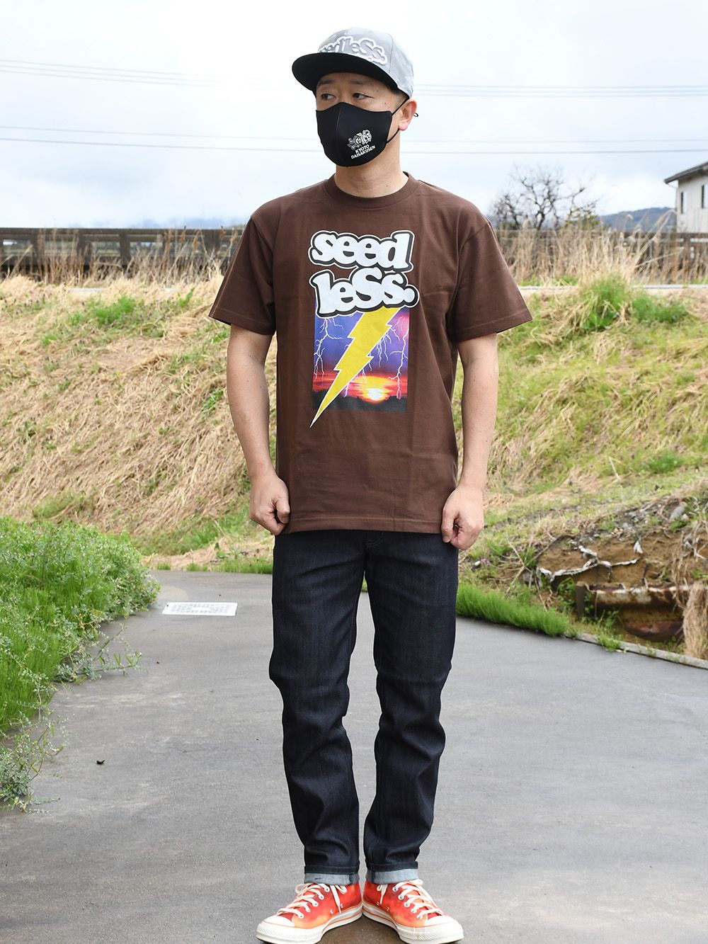 THUNDER BOLT s/s tee
