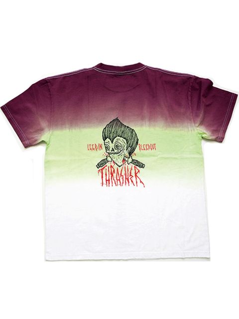 Bleed in Bleed space dye