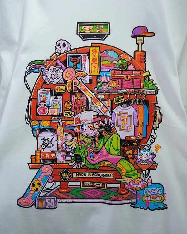 謎の店〜メイドイン極楽店〜TEE