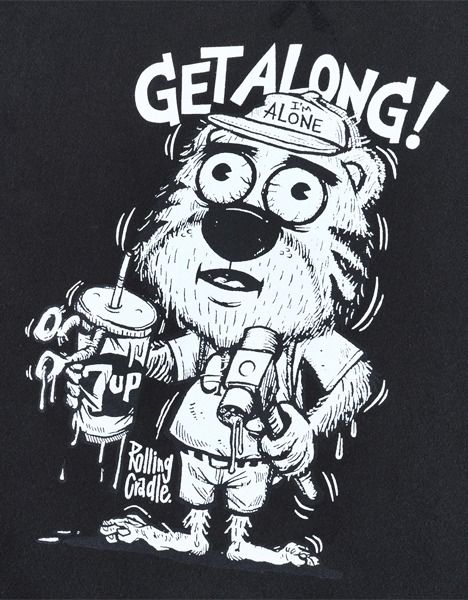 CREAM NERVOUS CREW-NECK