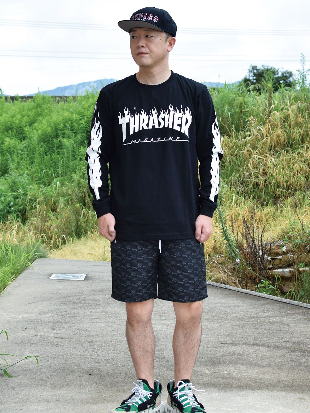 FLAME OF SLEEVE L/S-T