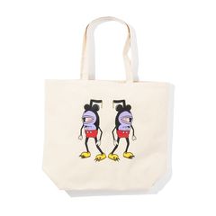 W MOUSEKATER CANVAS TOTE-BAG