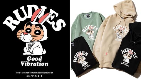 《RUDIE'S x CRAYON SHINCHAN》RABIT！