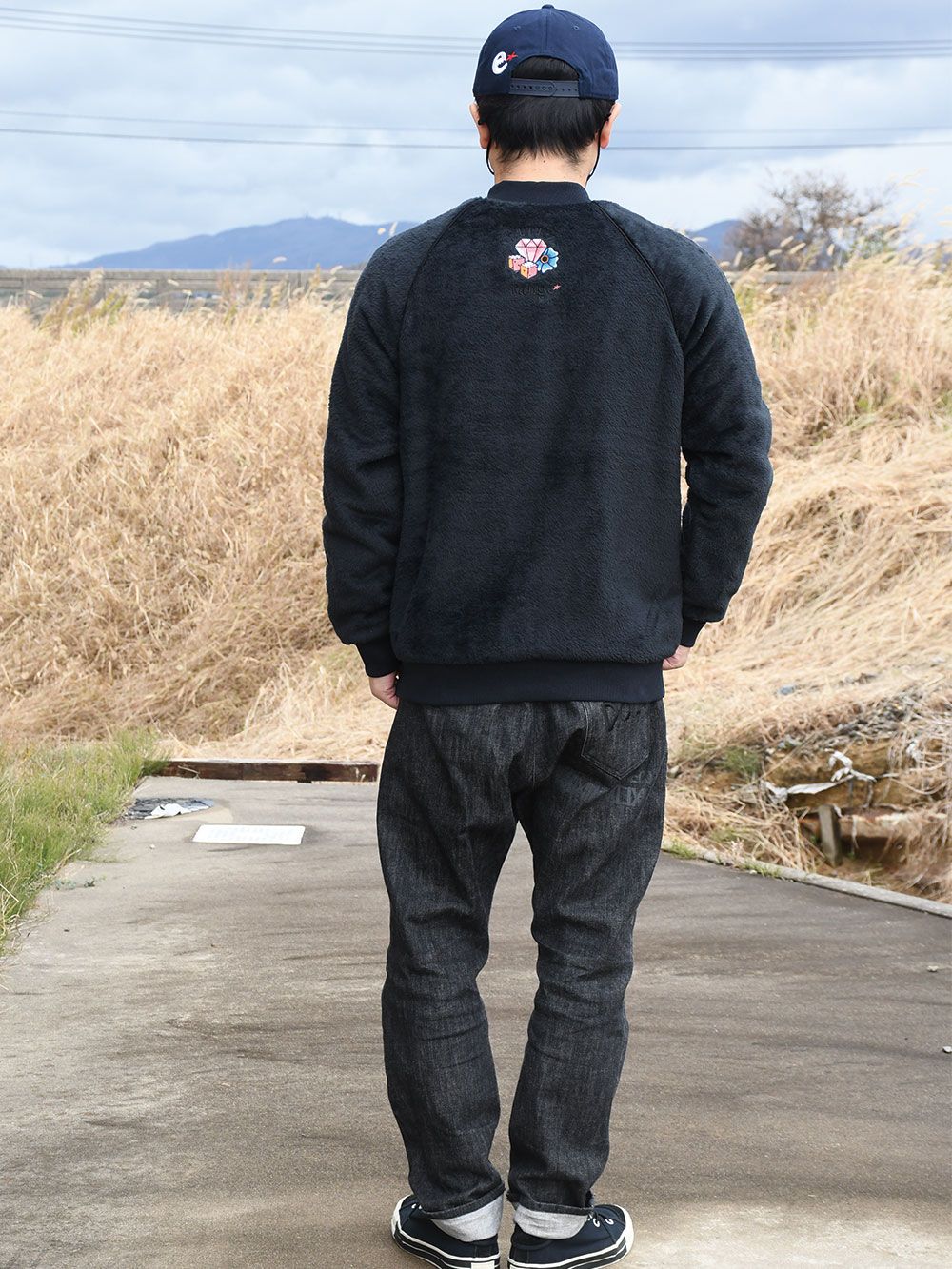 ska style fleece zip jkt