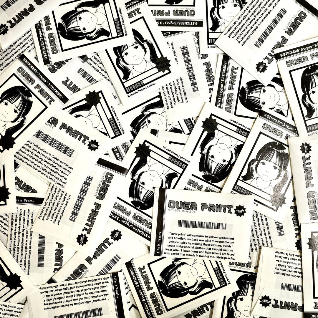 sticker 9P set