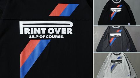 《over print》新作入荷！