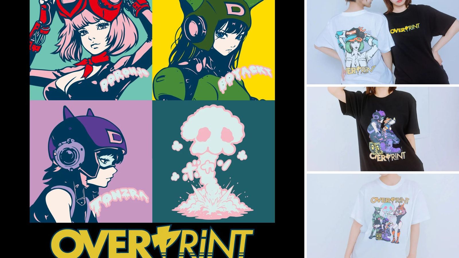 over print × Yatterman！