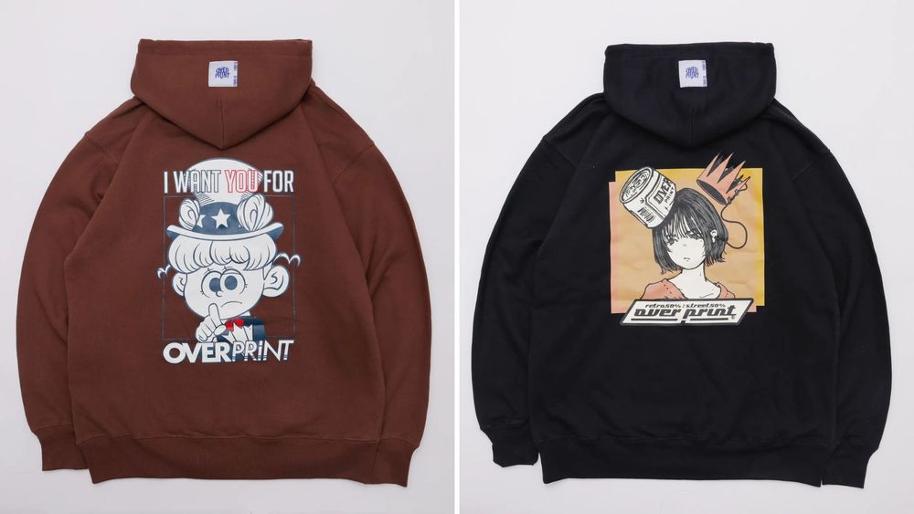 《over print》新作入荷!