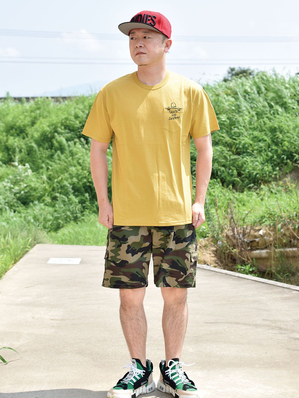 G.SK8&D POCKET S/S T-SHIRT
