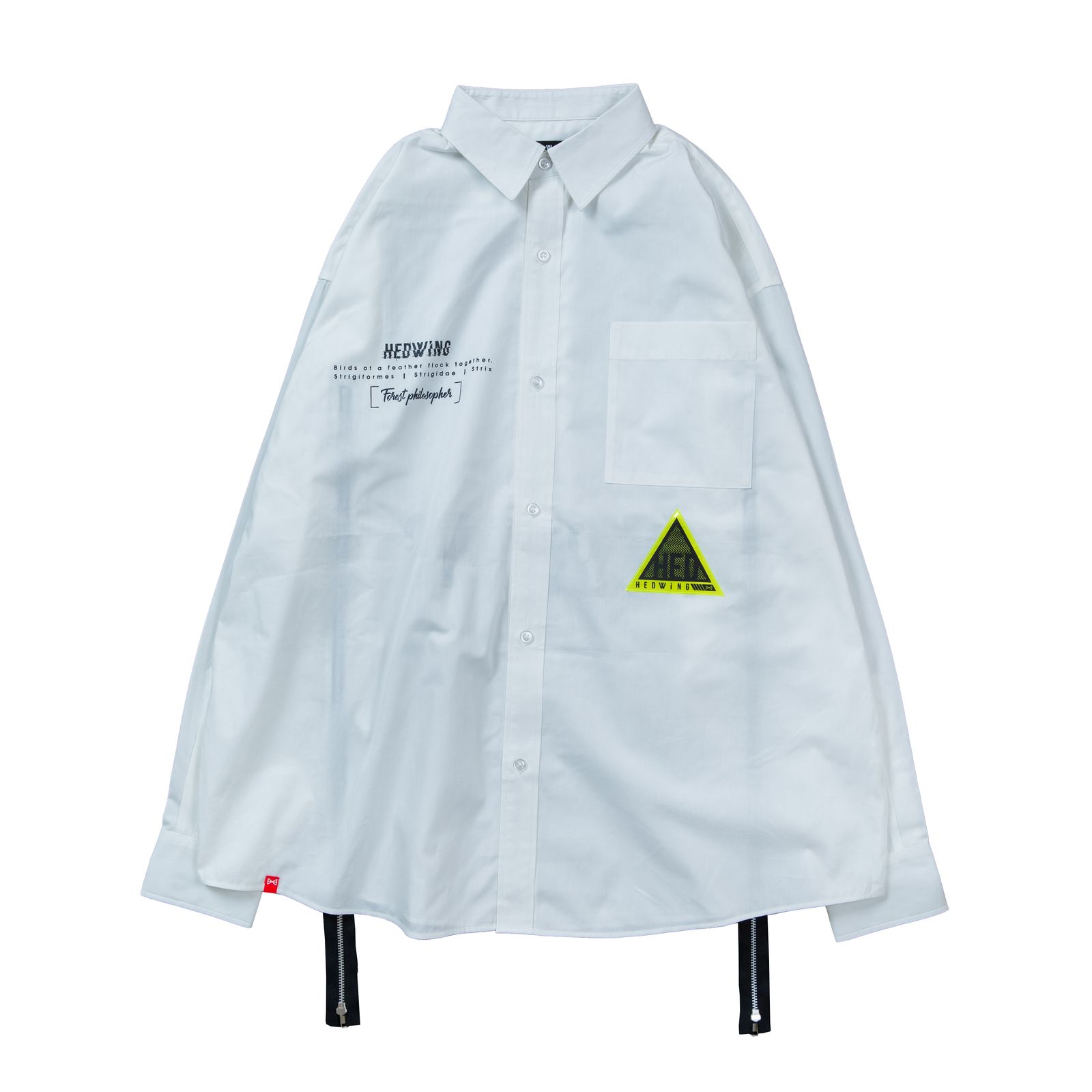 Big Silhouette Double Zip Shirt