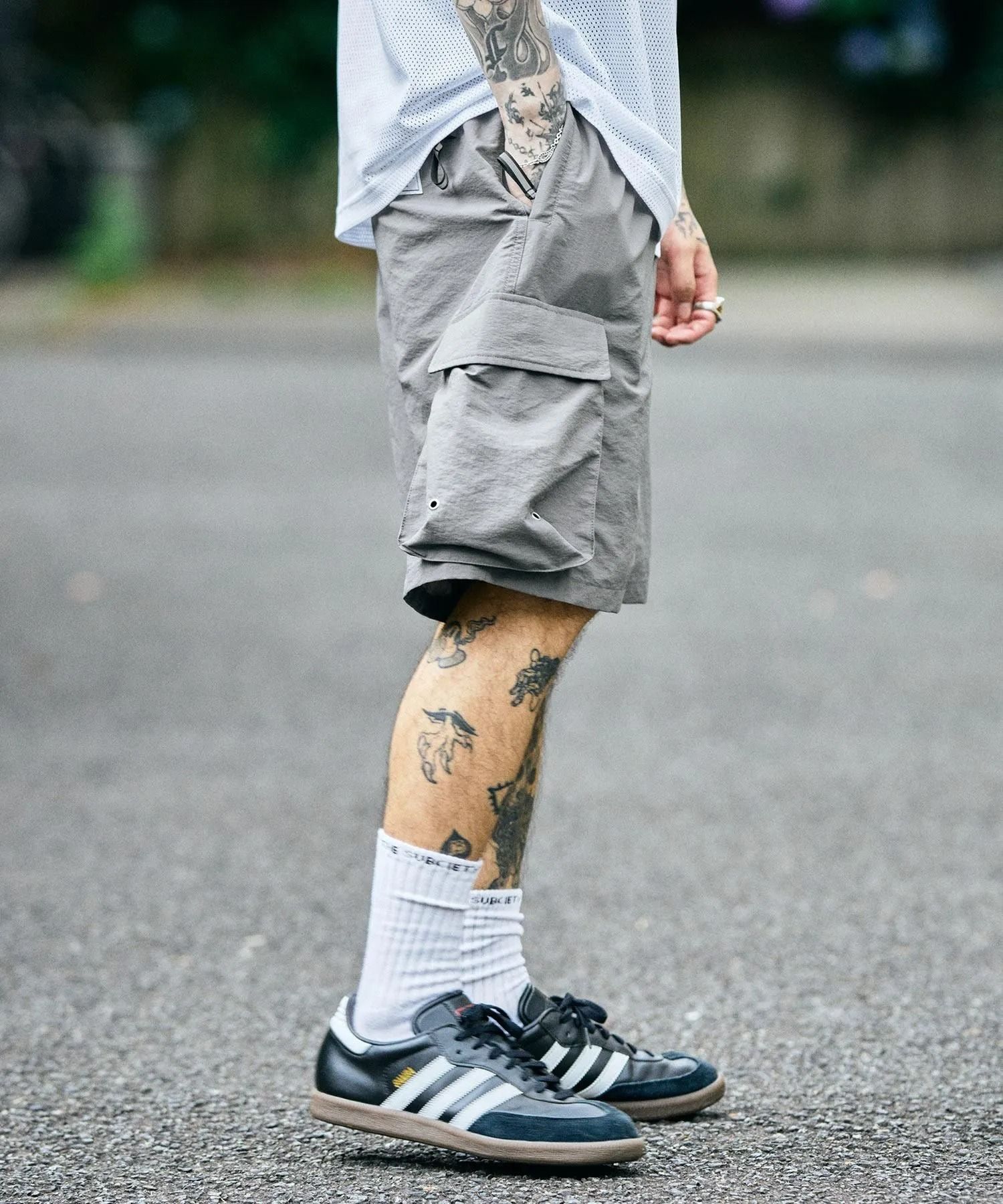 Nylon tech shorts