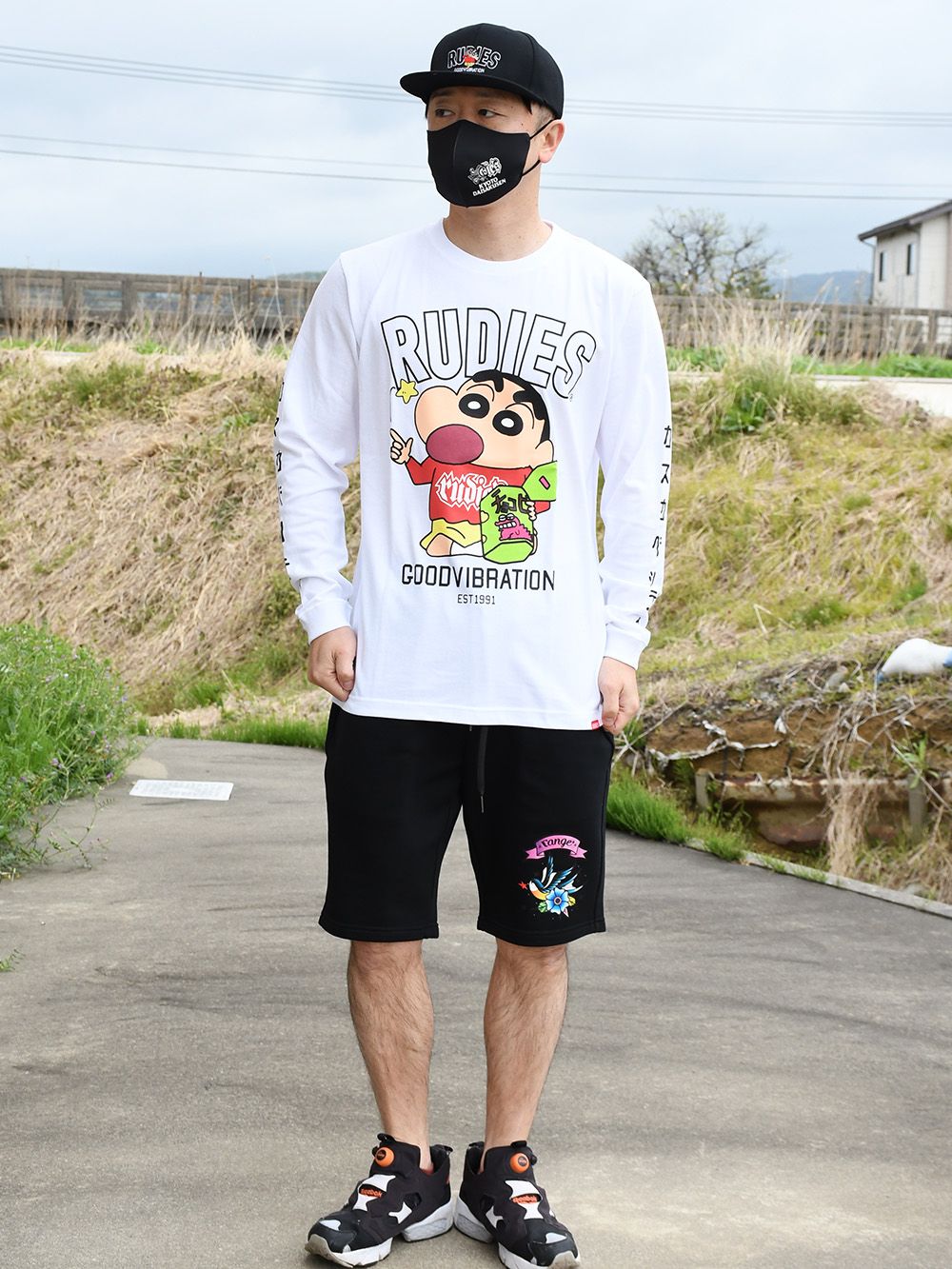 RUDIE'SxCRAYON SHINCHAN SNACK LSTEE
