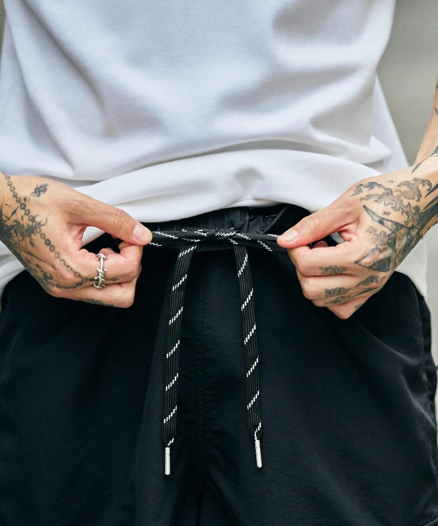 Nylon tech shorts