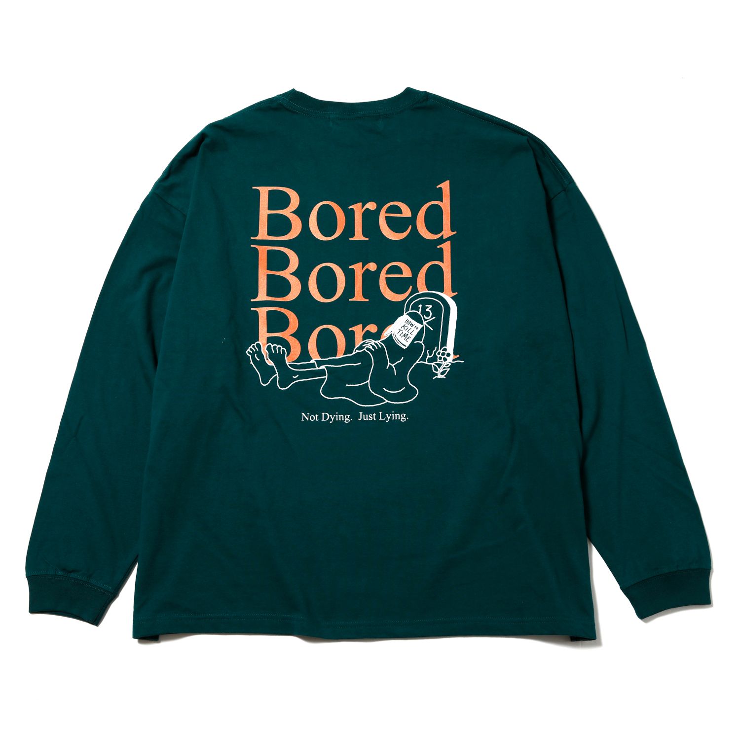 BORED BIG L/S T