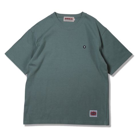 HEAVY S/S TEE-CUBE PRINT LOGO