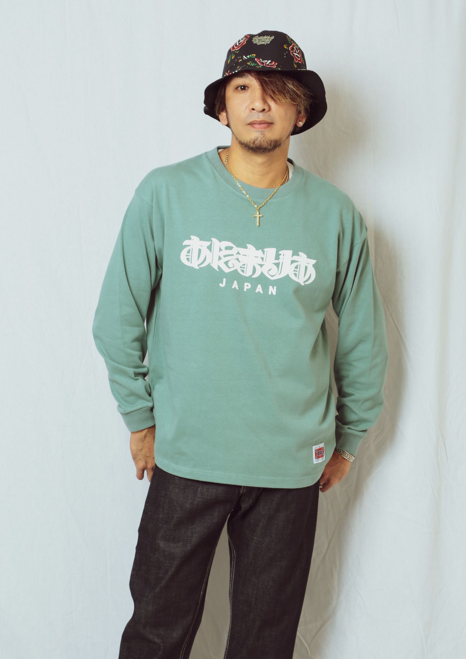 HEAVY L/S Tee - JP Script -