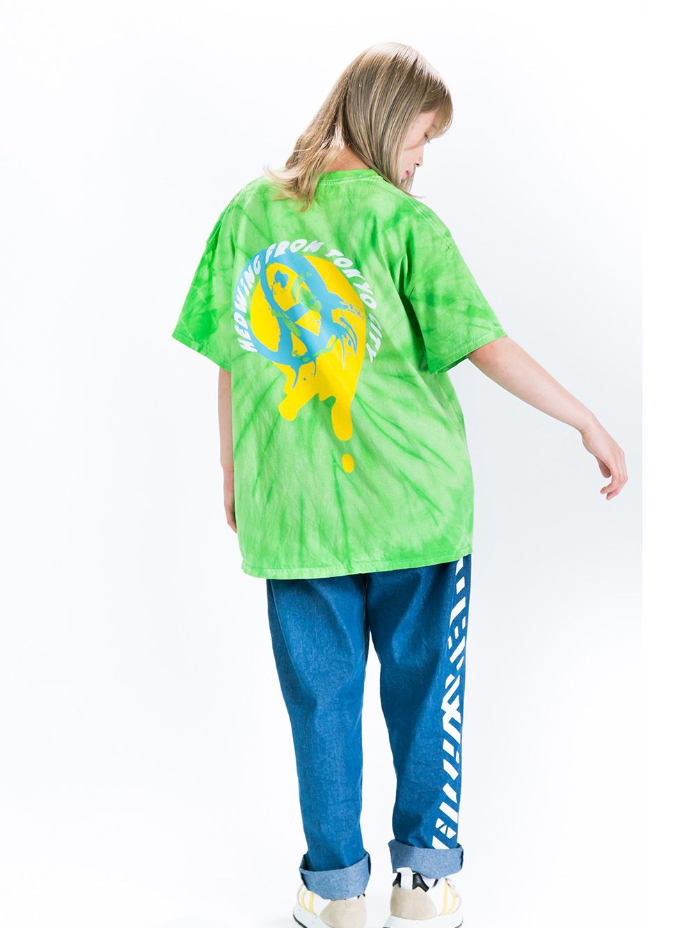 Back to laughter Tie-dye T-shirt