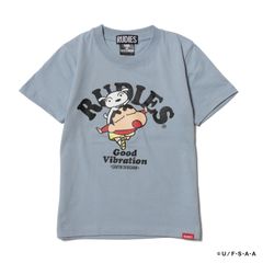 RUDIE'SxCRAYON SHINCHAN AIRPLANE KIDS TEE