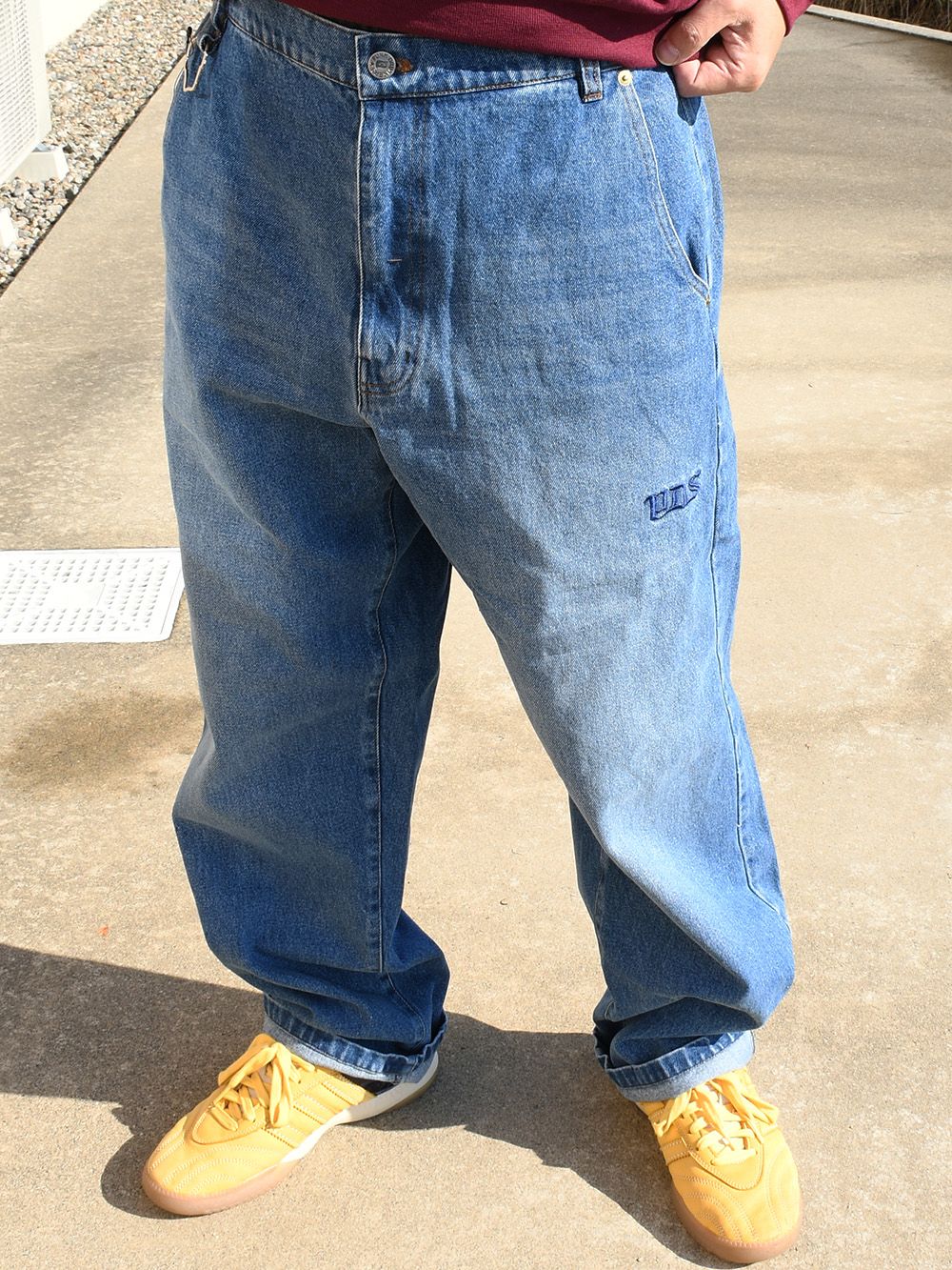 あいつステッチデニム