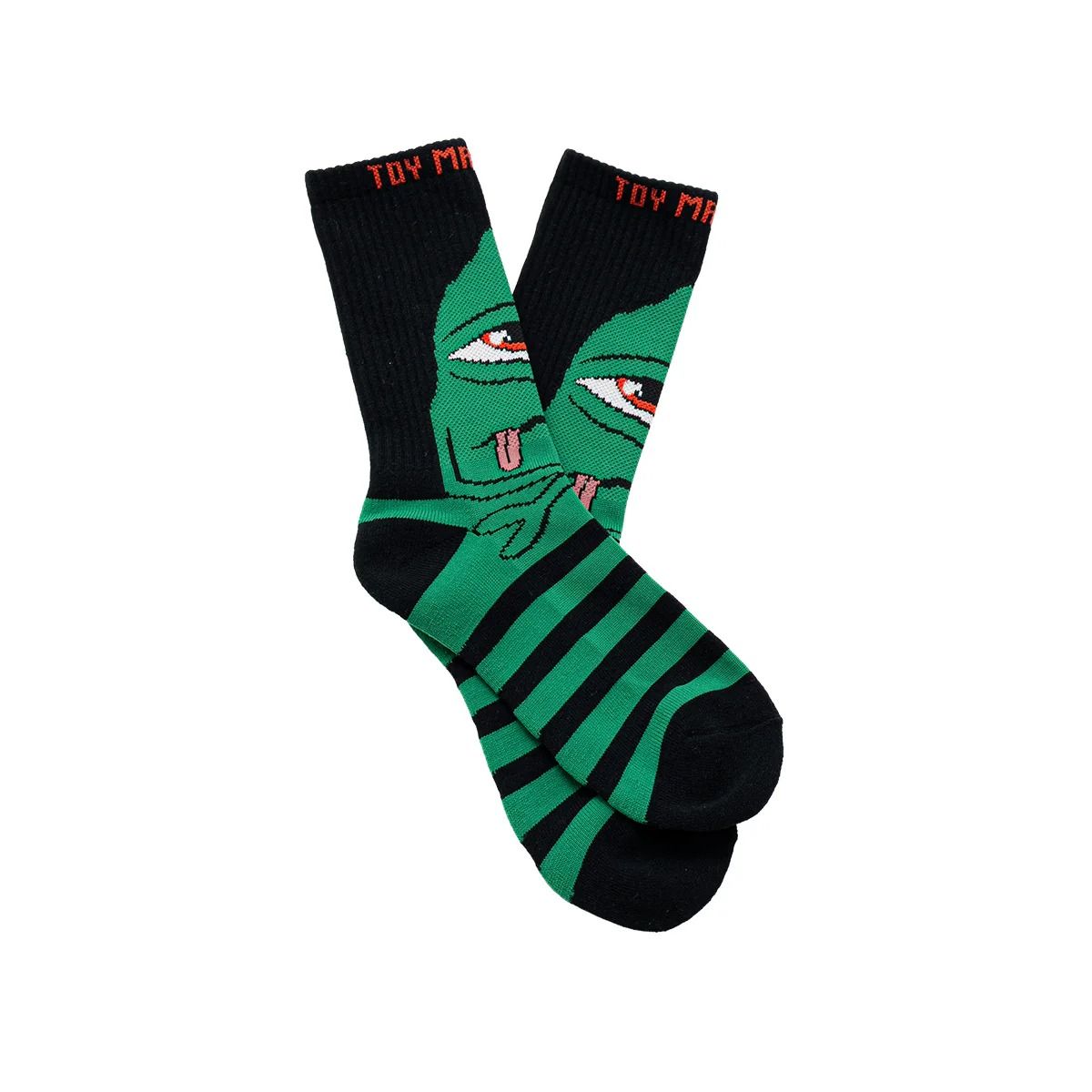 BORED SECT STRIPE-SOCKS