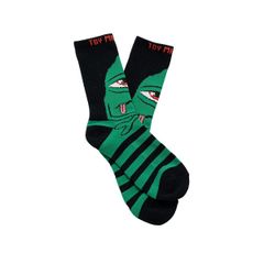BORED SECT STRIPE-SOCKS