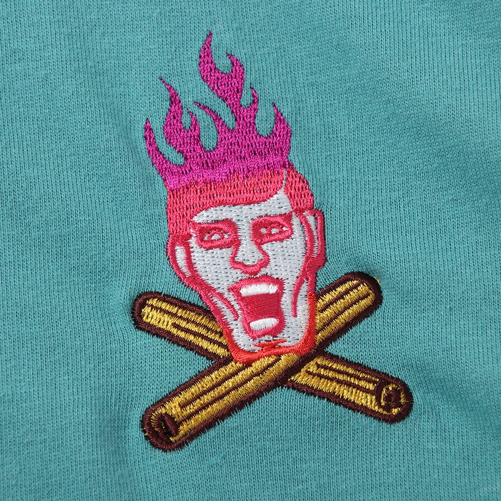 ［PDSxサンゾー工務店］焚き火刺繍TEE