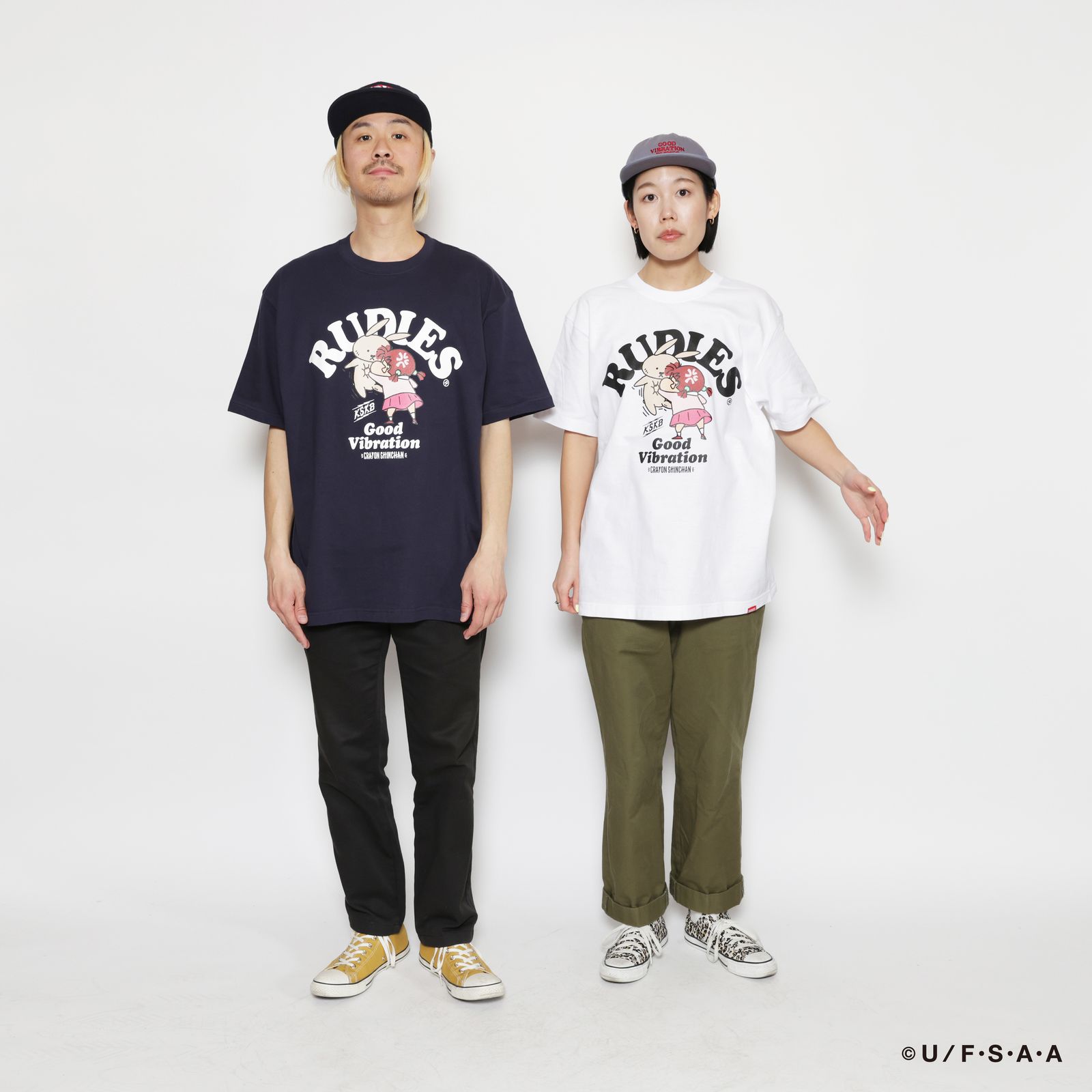 RUDIE'SxCRAYON SHINCHAN NENECHAN TEE