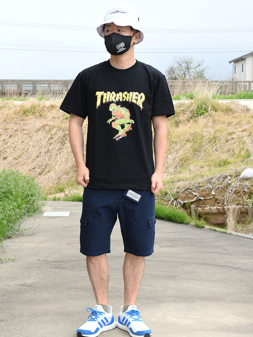 【TEENAGE MUTANT NINJA TURTLES×THRASHER】 SKATE-T