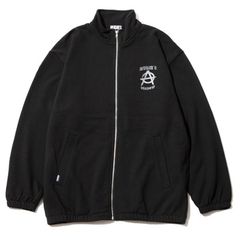 ANARCHISM -STAND COLLAR ZIP SWEAT