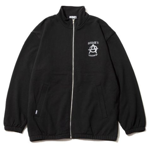 ANARCHISM -STAND COLLAR ZIP SWEAT