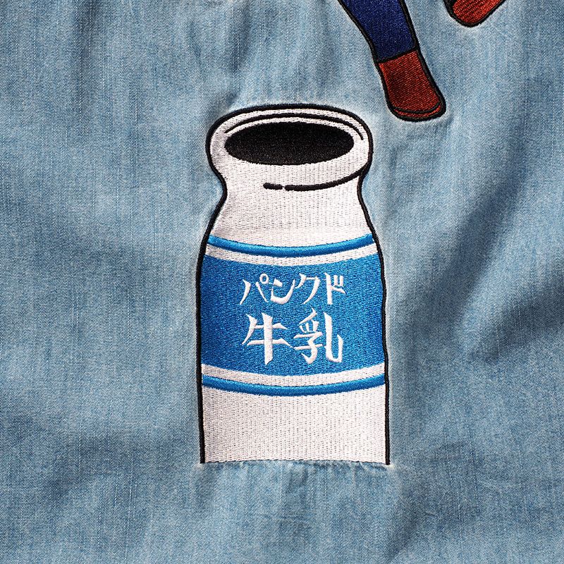 [PDSxLAND by MILKBOY] ブラザーズデニムシャツ
