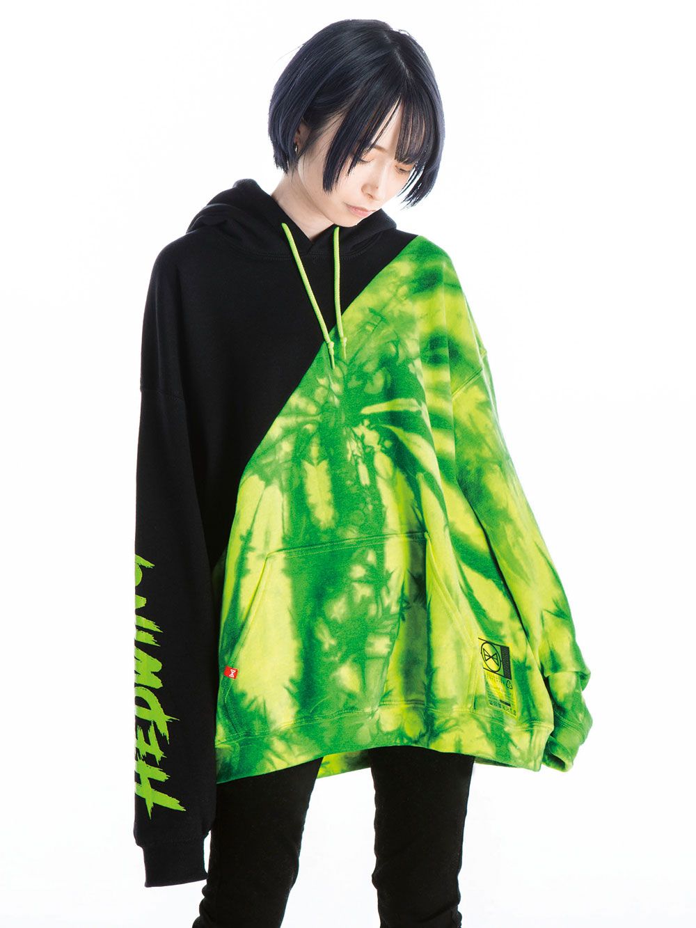 Cross Cut "Tye-die" Hoodie