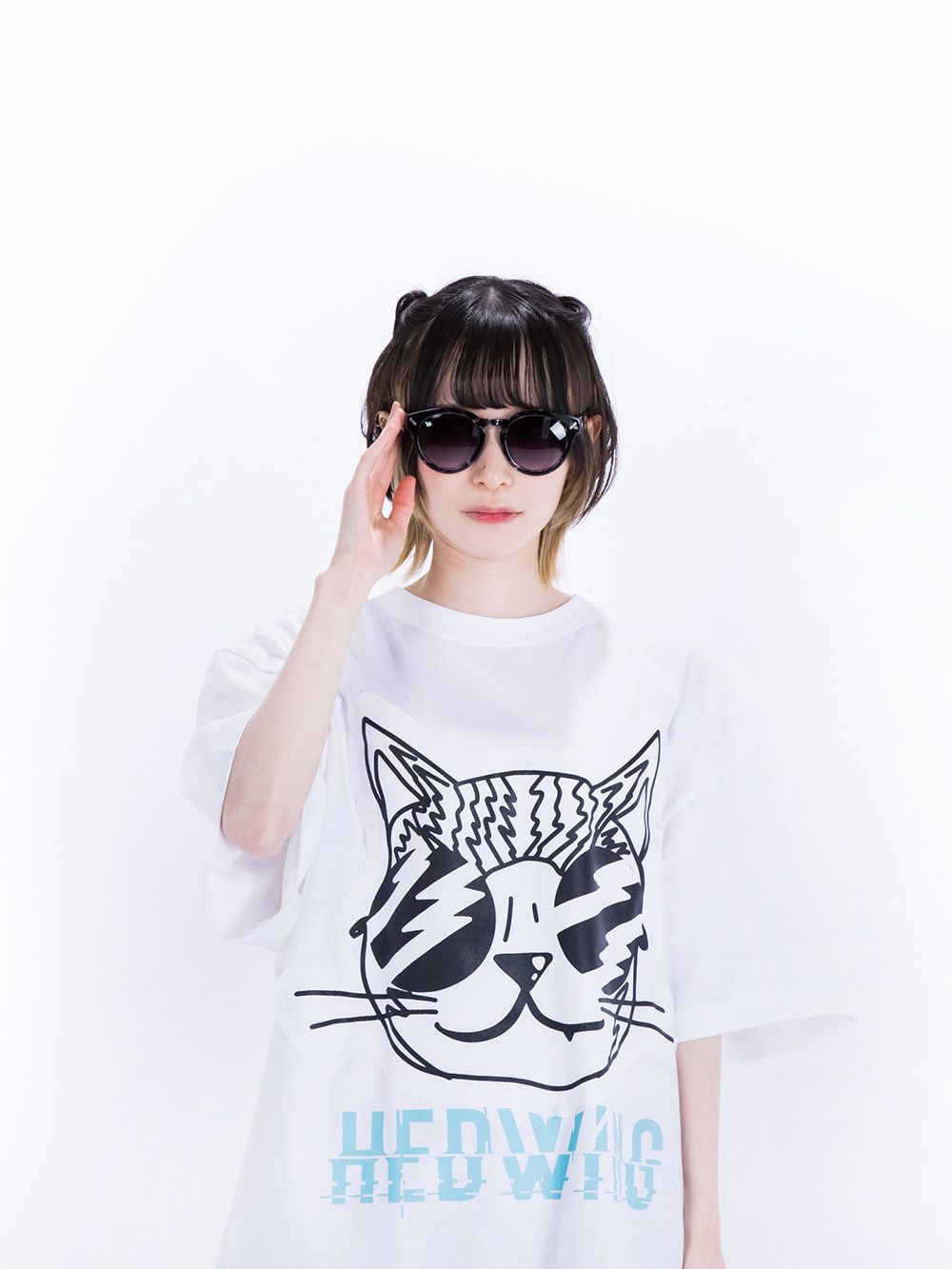 Vacation Cat Big Silhouette T-Shirt