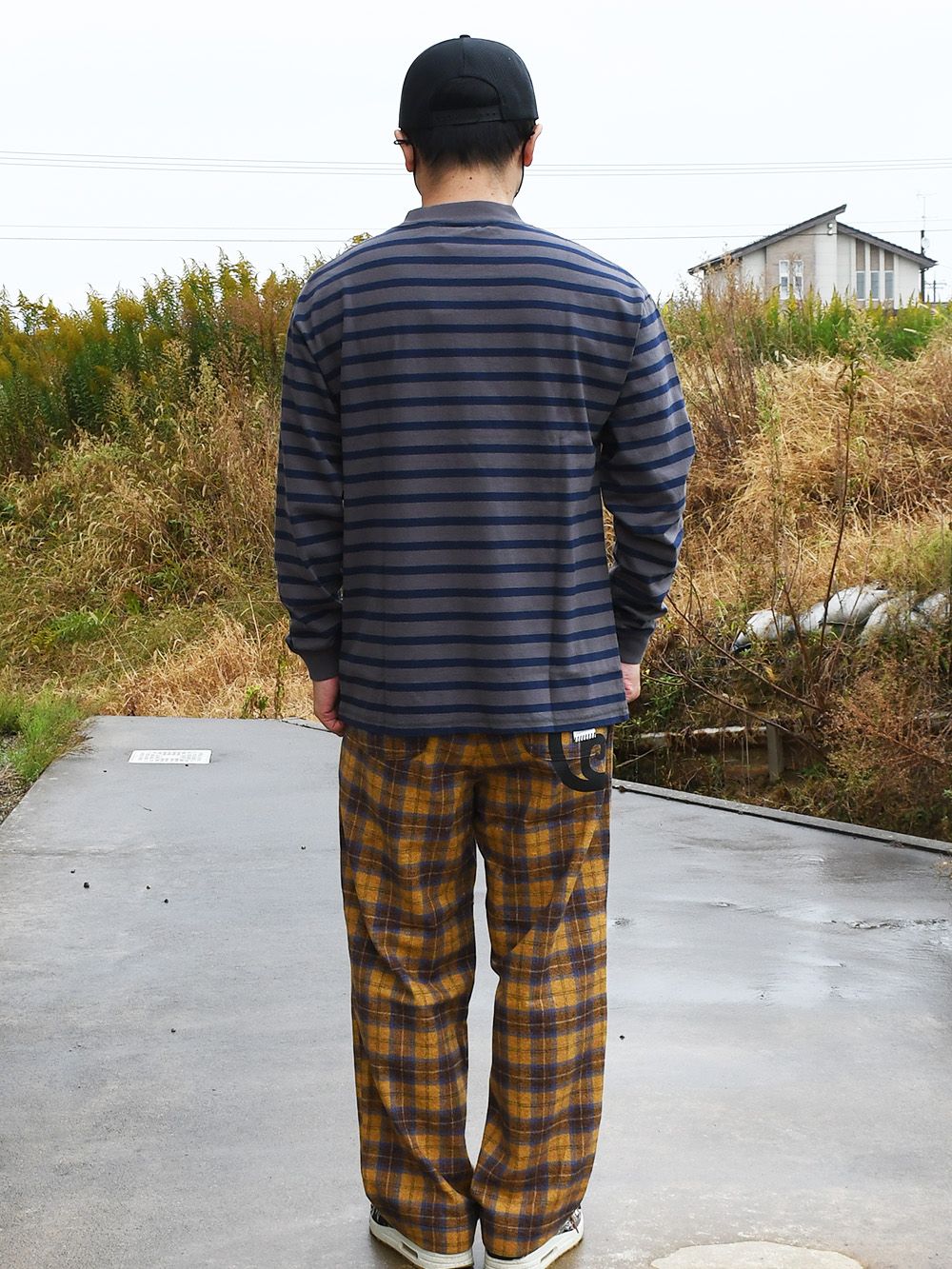 ORDINARY CHECK-PANTS