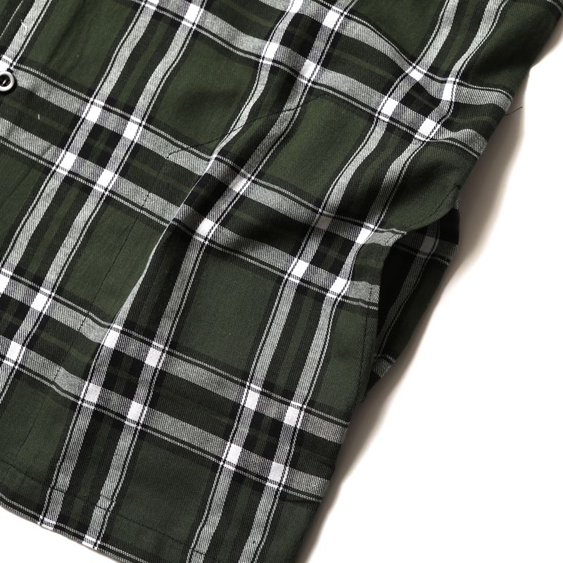 BLACK HEART CHECK-SHIRTS