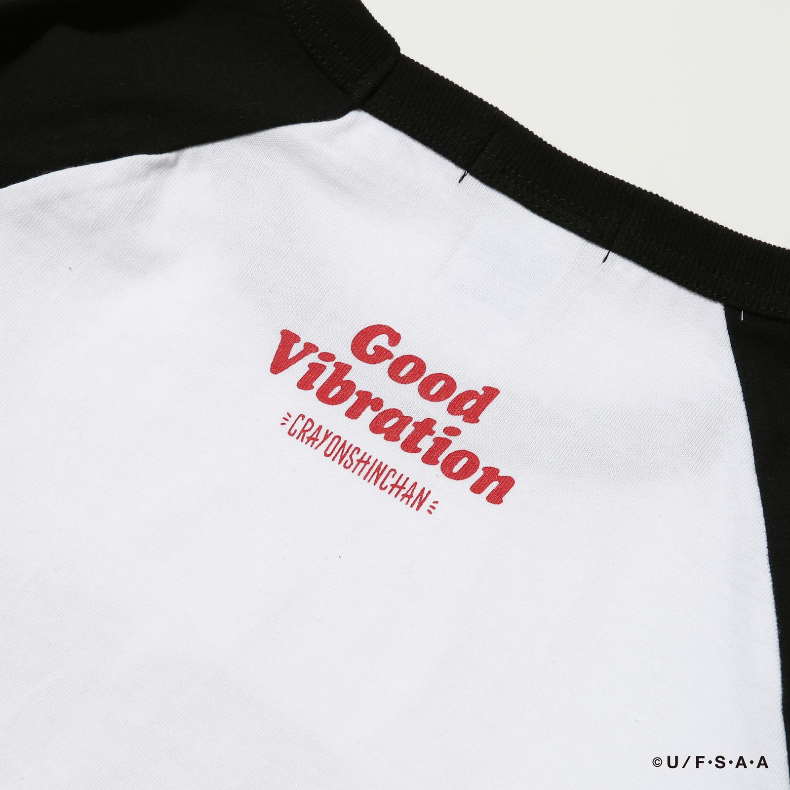 RUDIE'S×CRAYON SHINCHAN TREAT RAGLAN TEE