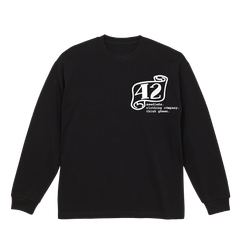 Rolling logo42  9.1oz LS tee