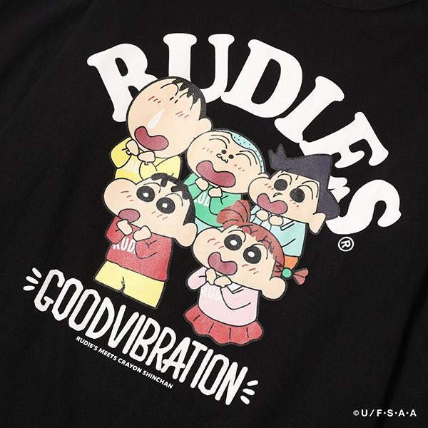 RUDIE'SxCRAYON SHINCHAN KASUKABE BOUEITAI LSTEE
