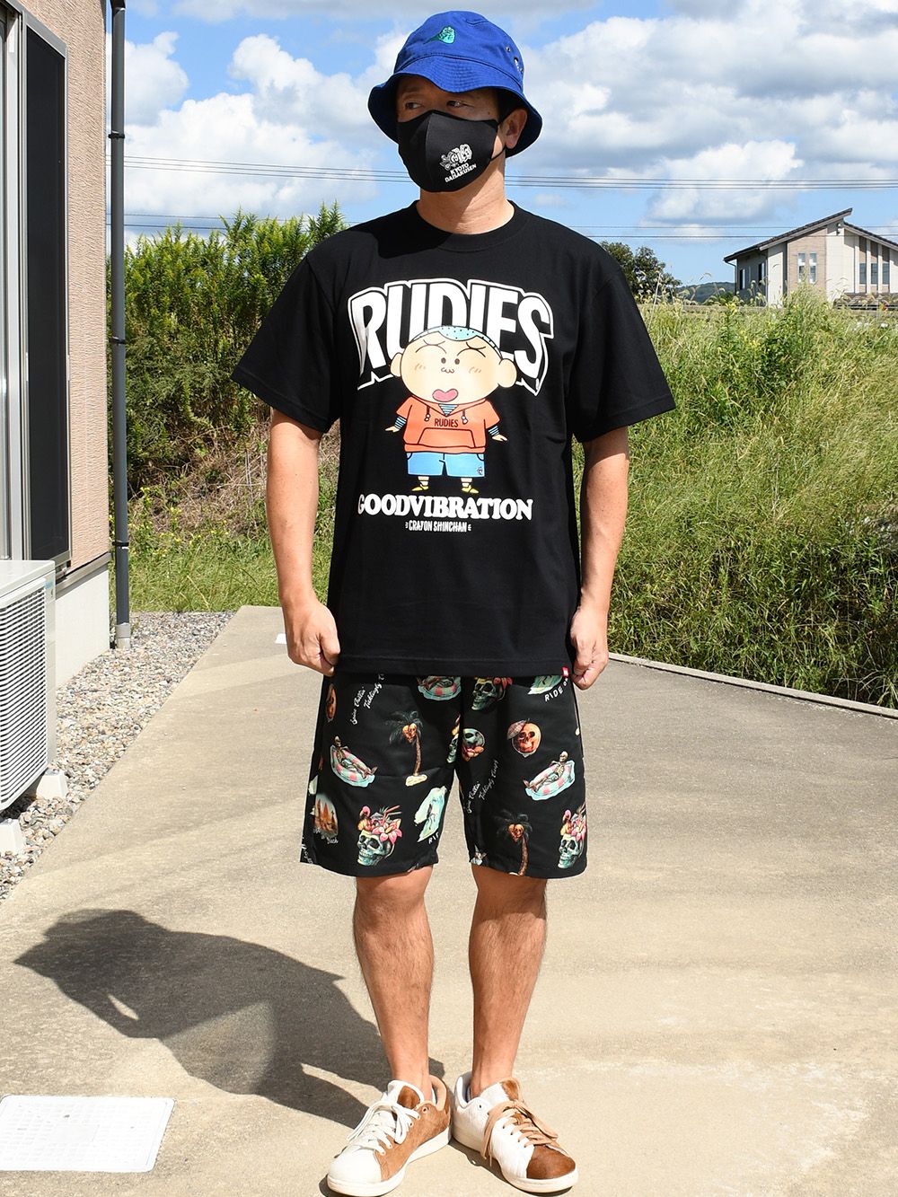 RUDIE'SxCRAYON SHINCHAN MASAOKUN TEE