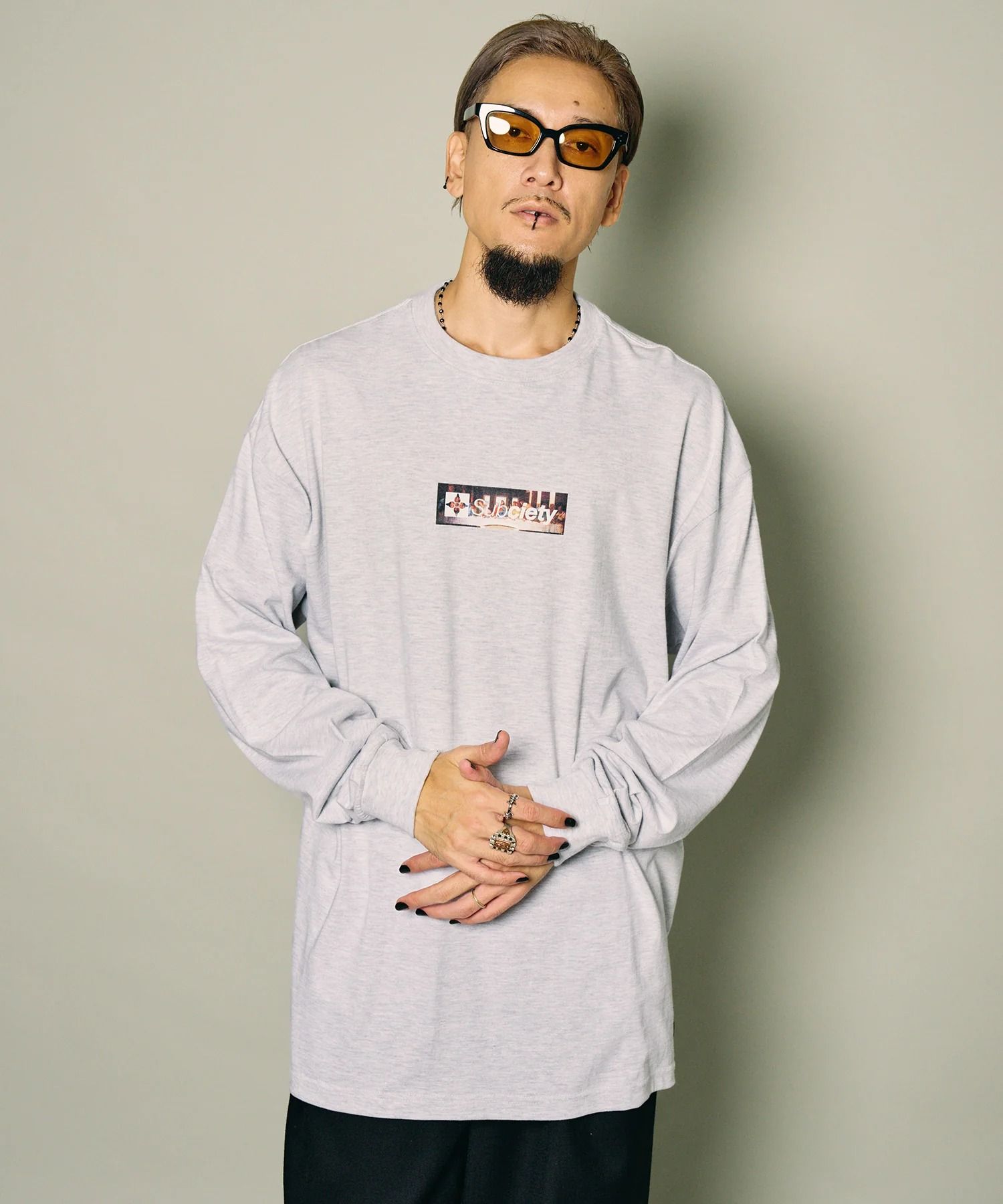 Last supper box L/S tee