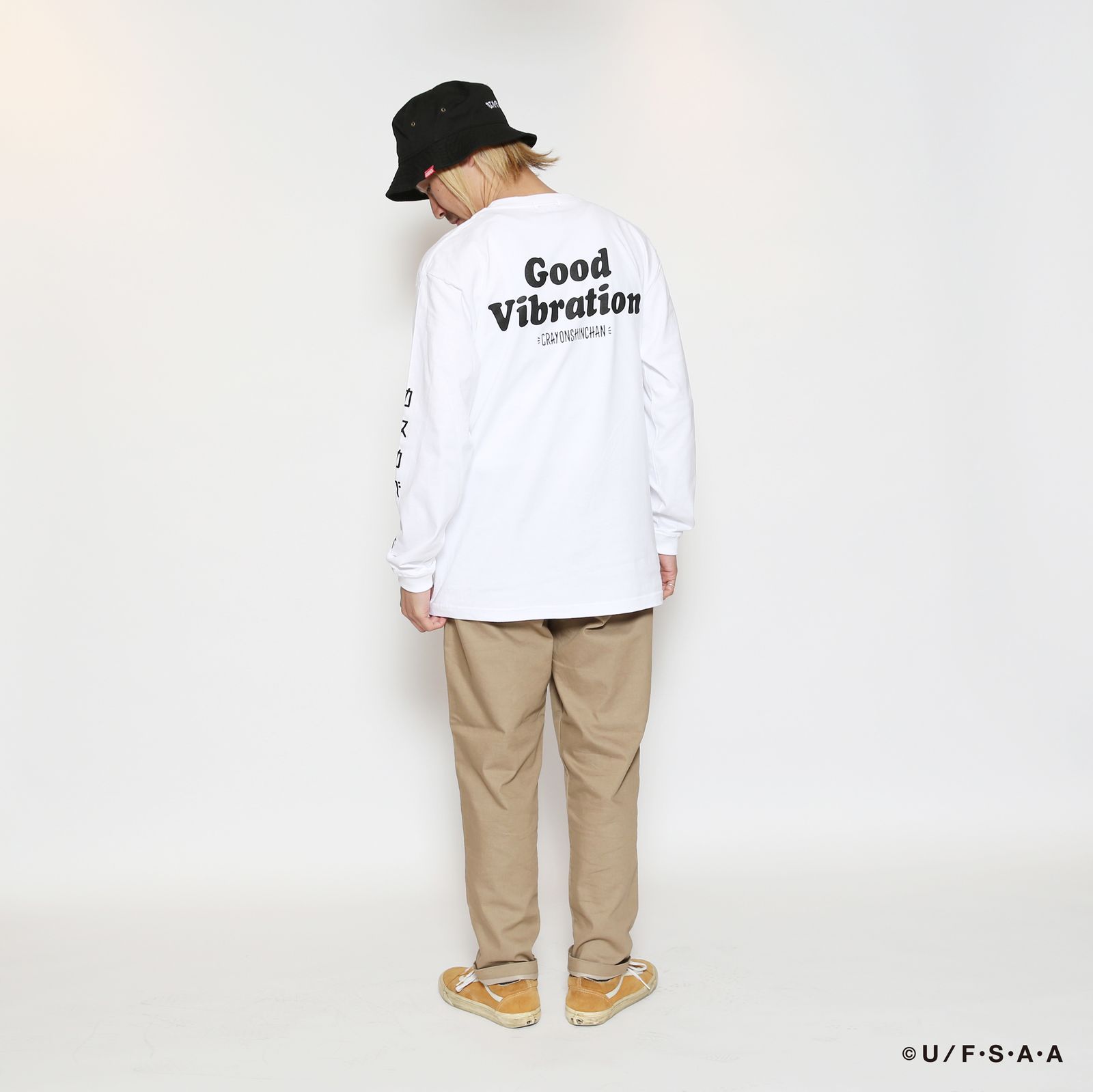 RUDIE'S×CRAYON SHINCHAN GOOD MUSIC LS TEE